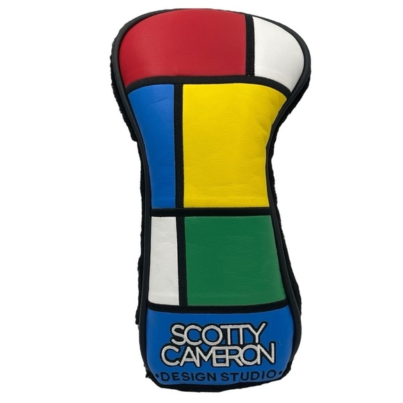 Scotty Cameron 2017 Window Pane Multicolored Limited Edition Fairway Head Cover - Picture 1 of 5